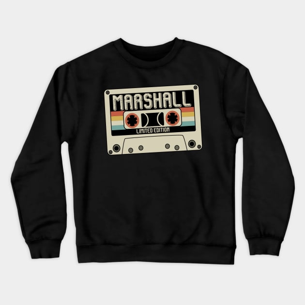 Marshall - Limited Edition - Vintage Style Crewneck Sweatshirt by Debbie Art